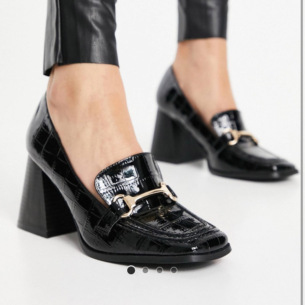 Raid heeled loafers
